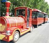 興味深い謝肉祭の列車の乗車の骨董品モデル遊園地のための無軌道の子供の列車 サプライヤー