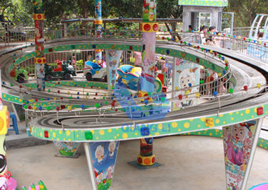 中国 魅力の遊園地のジェット コースター、電気小型シャトルの幼い子供のジェット コースター 工場