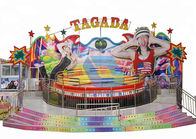 楽しみの謝肉祭のテーマ パークはトレーラーでディスコのTagadaの回転盤の遊園地の乗車に乗ります サプライヤー